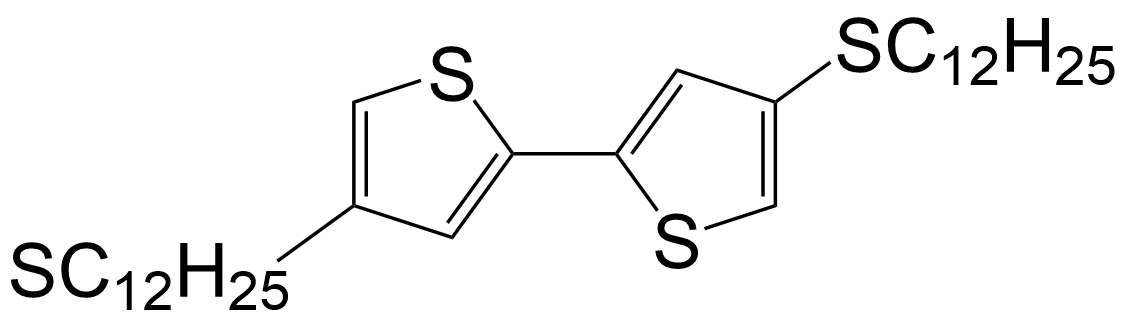 4,4'-bis(dodecylthio)-2,2'-bithiophene/2418014-16-9